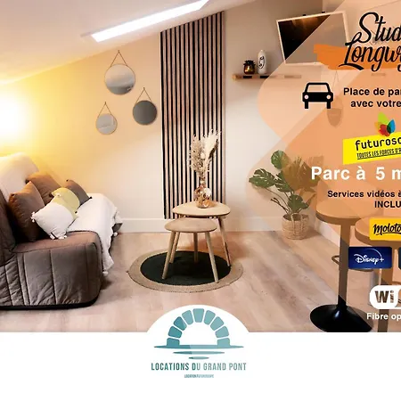 Locations Du Grand Pont - Poitiers - Futuroscope Apartamento *