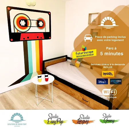 Locations Du Grand Pont - Poitiers - Futuroscope 公寓