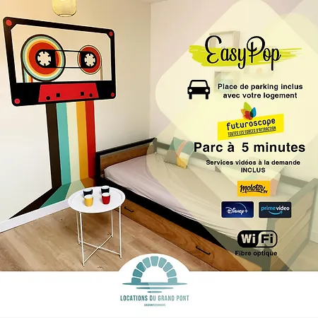 Locations Du Grand Pont - Poitiers - Futuroscope 公寓